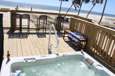 Hot Tub on Deck - View of Gulf of Mexico